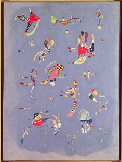 Sky Blue by Wassily Kandinsky